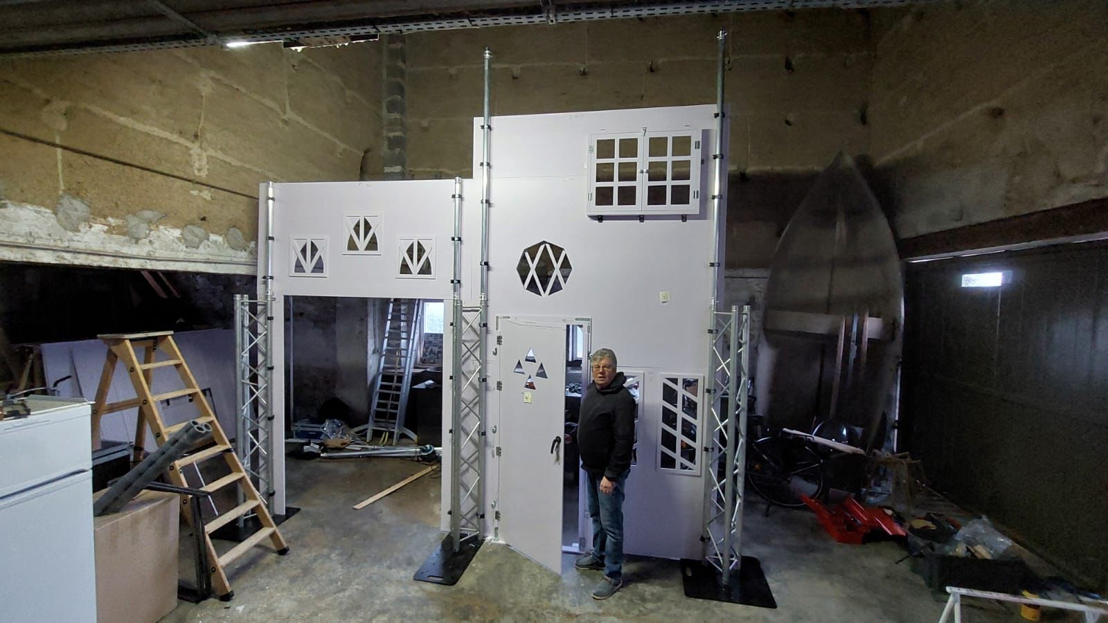 Monsieur Salvebrume — scène / création