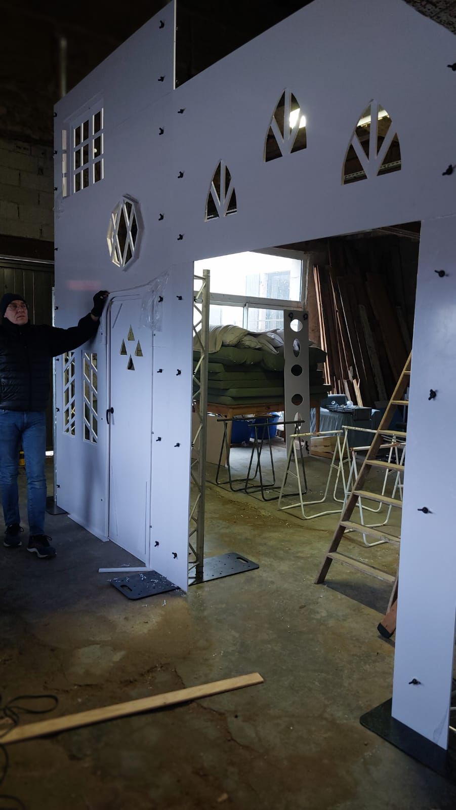 Monsieur Salvebrume — scène / création